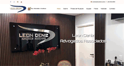 Desktop Screenshot of leondeniz.adv.br